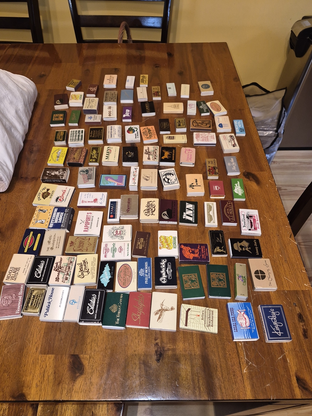 Assorted Decorative Matchboxes Over 100 Matchboxes Vintage